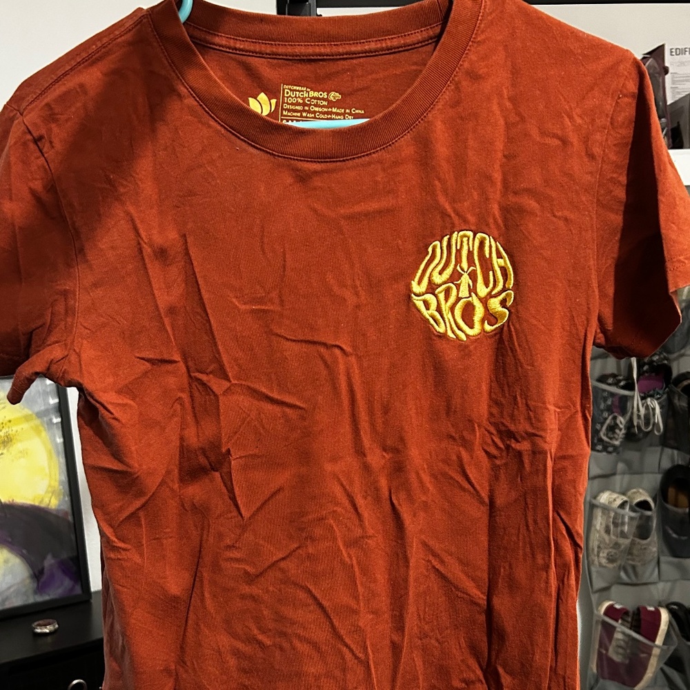 Dutch Bros Orange T shirt
